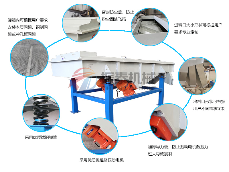 直線振動篩細節(jié)說明