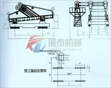 熱礦篩外形簡(jiǎn)圖